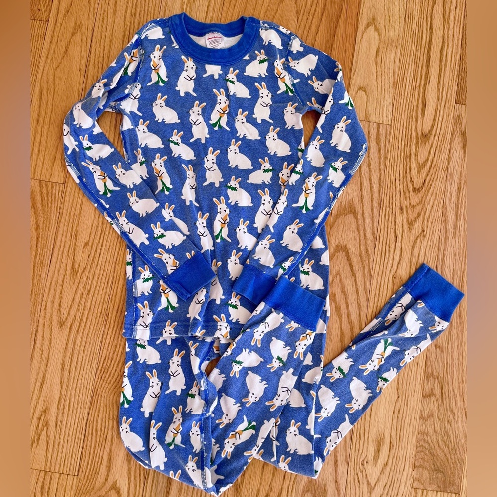 🎉 SALE Hanna Andersson Bunny Long Pajama Set